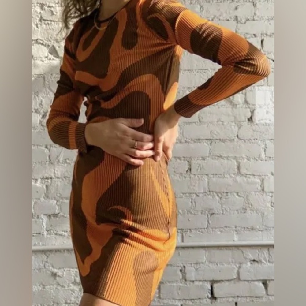 PALOMA WOOL swirl mini dress